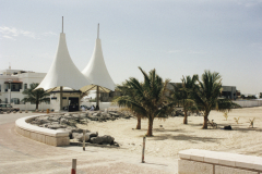 Dubai Crystal Maze construction, Wafi Shopping Mall, Dubai