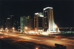 Dubai Crystal Maze construction, Wafi Shopping Mall, Dubai